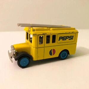 Vintag Pepsi  Cola Delivery Utility Truck With Ladder Car Vehicle